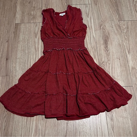 Red & White Striped Dress Max Studio - Picture 2 of 6